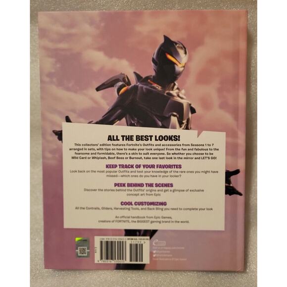 Lot of 2 Official Fortnite Hardcover Books Battle Royale Survival & Outfits... - Picture 3 of 12